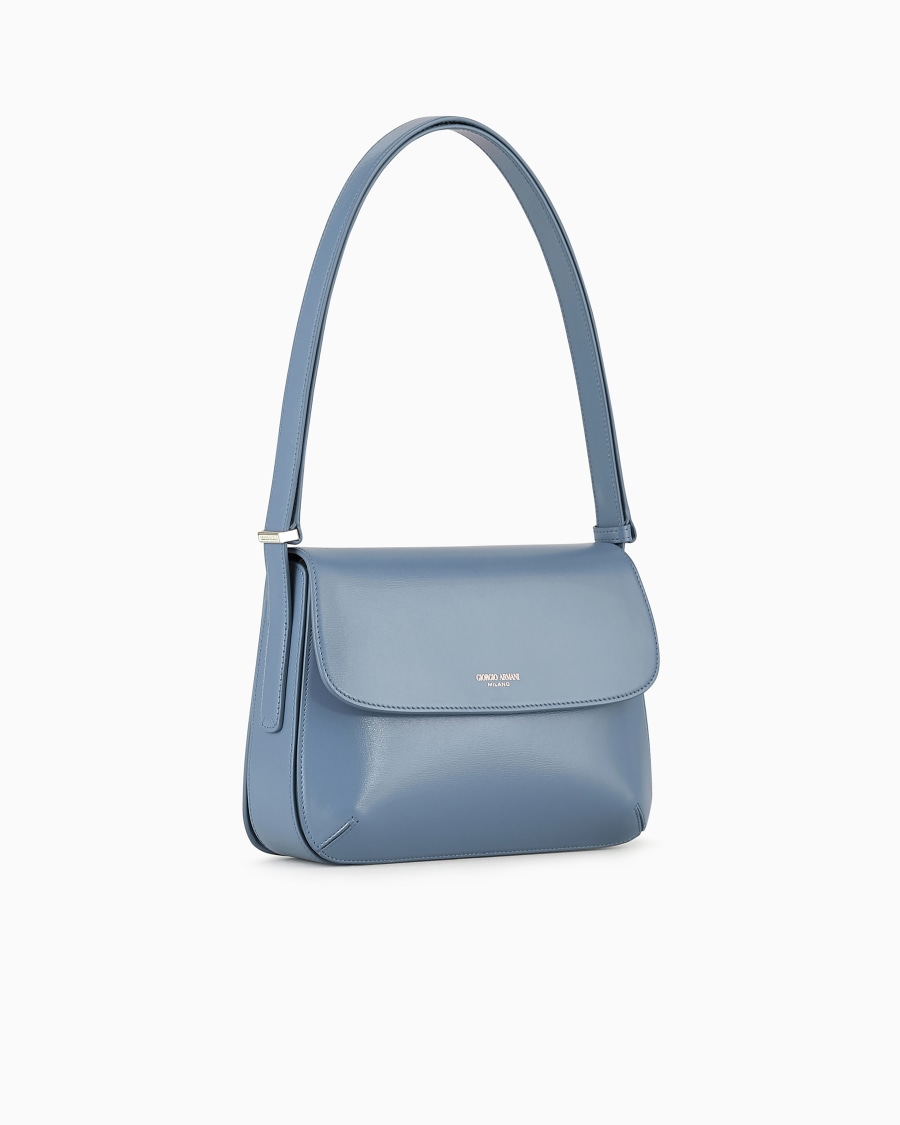 The world of armani BORSA MEDIA LA PRIMA IN PELLE PALMELLATA Qualità