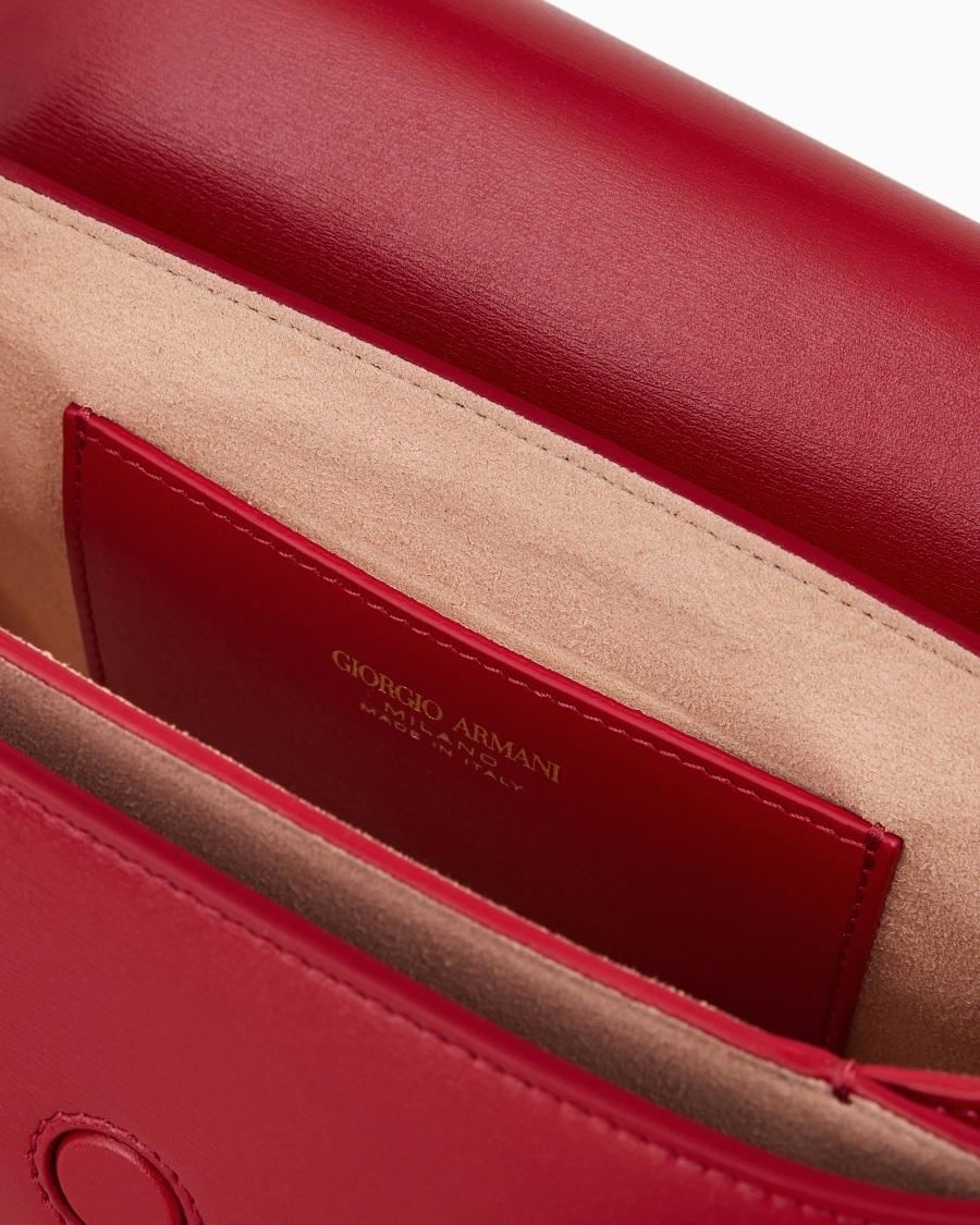 The world of armani BORSA PICCOLA LA PRIMA IN PELLE PALMELLATA CON TRACOLLA Soddisfazione Garantita
