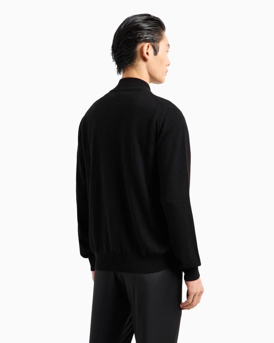 The world of armani CARDIGAN CON ZIP IN CASHMERE Flash Sale