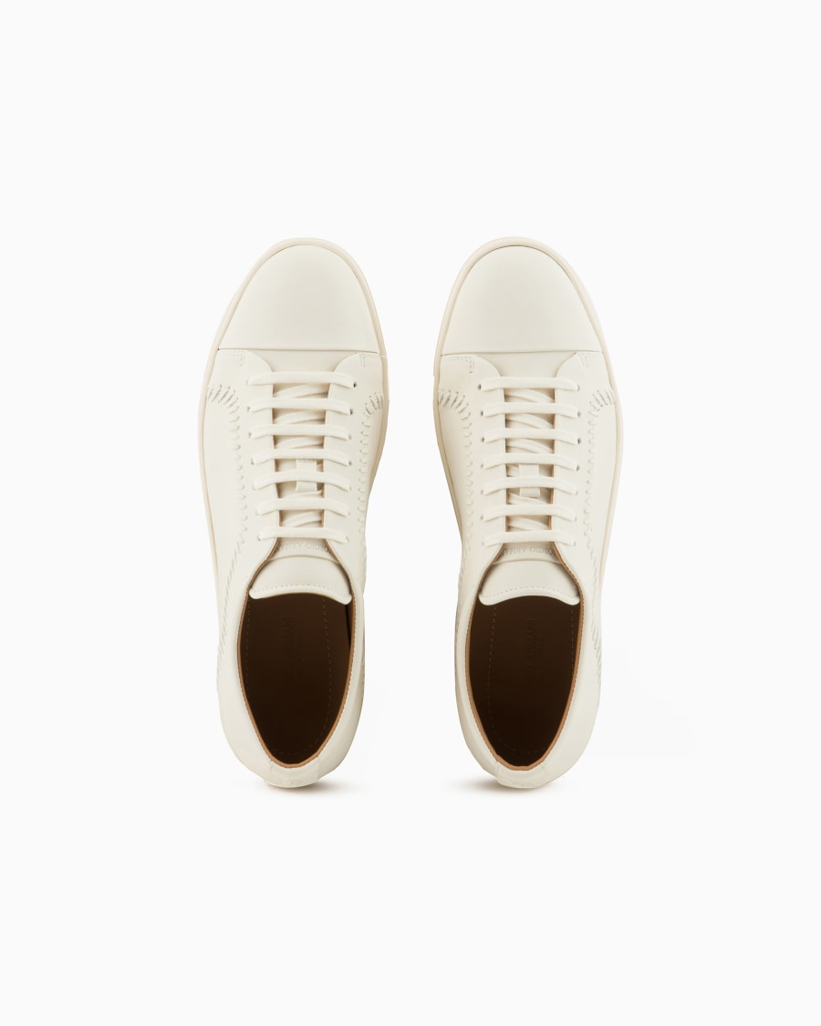 The world of armani SNEAKERS IN NAPPA Vendita Calda