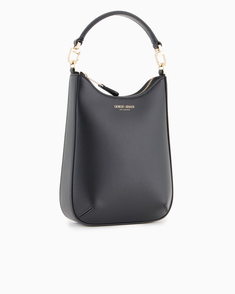 The world of armani HOBO BAG PICCOLA LA PRIMA IN PELLE Sottocosto