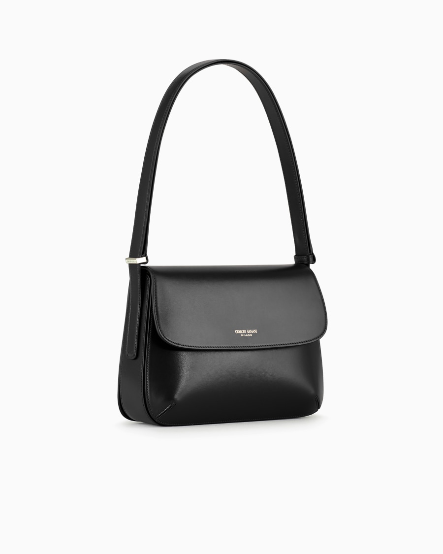 The world of armani BORSA MEDIA LA PRIMA IN PELLE PALMELLATA Saldi Di Fabbrica