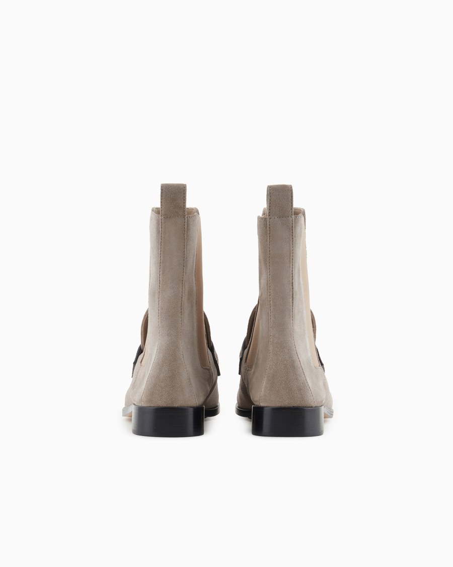The world of armani STIVALETTI IN SUEDE Vendite Flash
