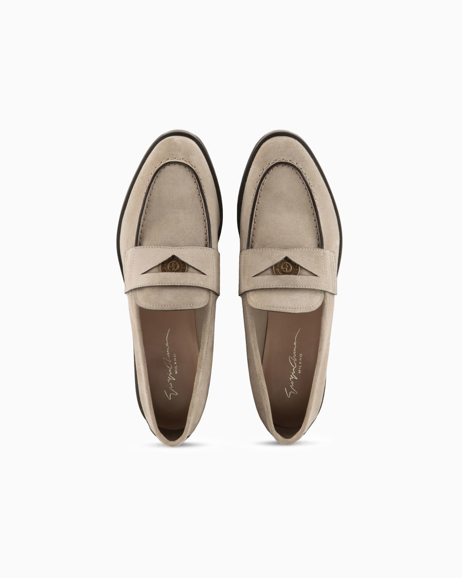 The world of armani MOCASSINI IN SUEDE 2025