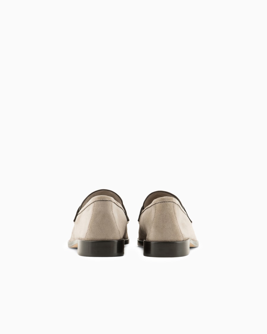 The world of armani MOCASSINI IN SUEDE 2025