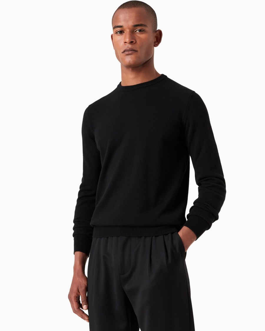 The world of armani MAGLIA GIROCOLLO IN CASHMERE Economico