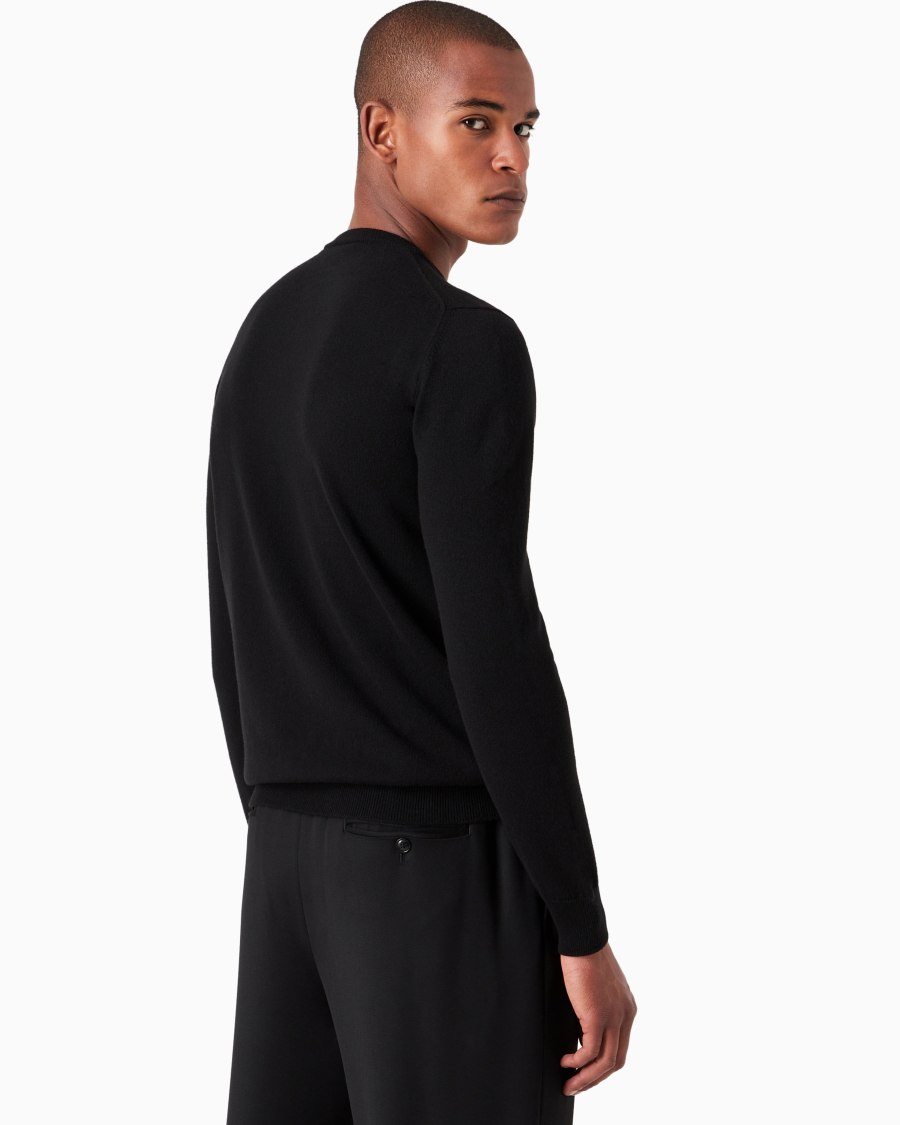 The world of armani MAGLIA GIROCOLLO IN CASHMERE Economico