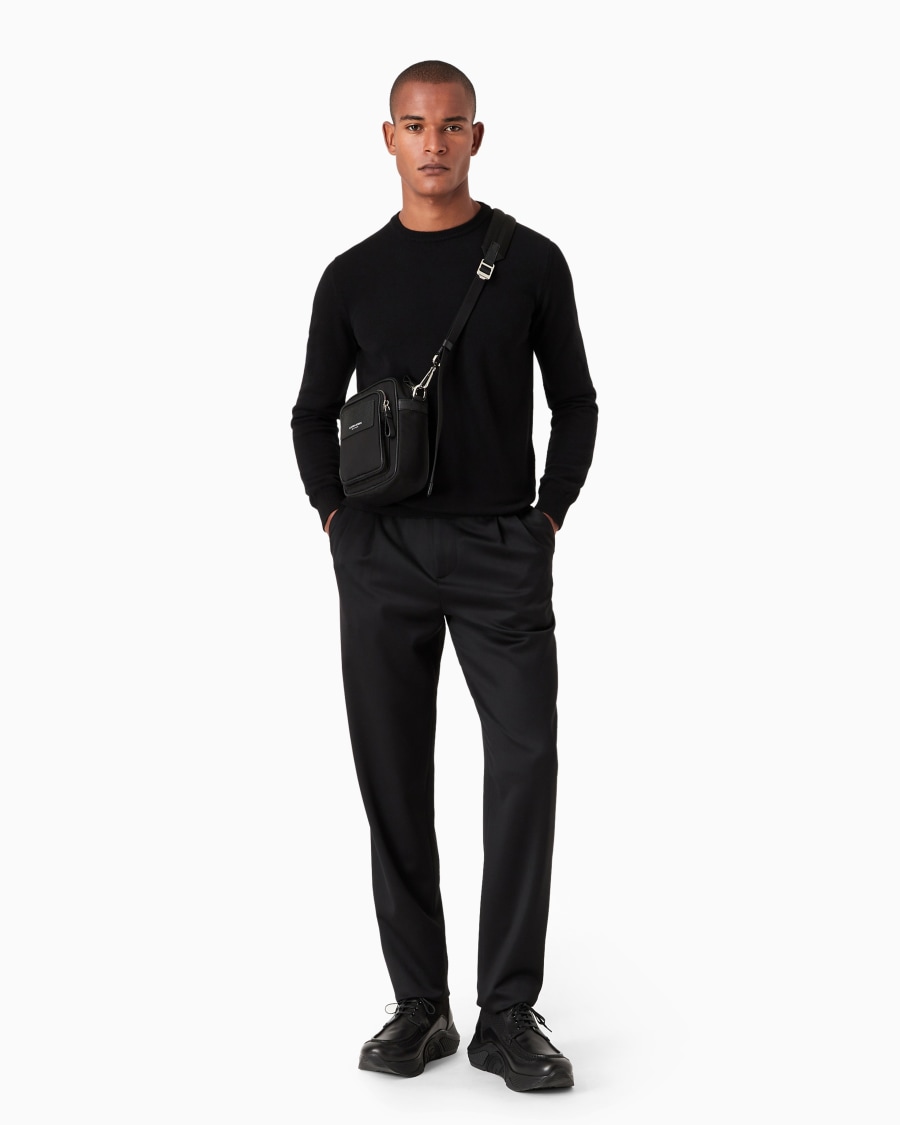 The world of armani MAGLIA GIROCOLLO IN CASHMERE Economico