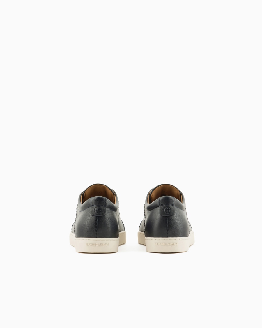 The world of armani SNEAKERS IN NAPPA In Vendita