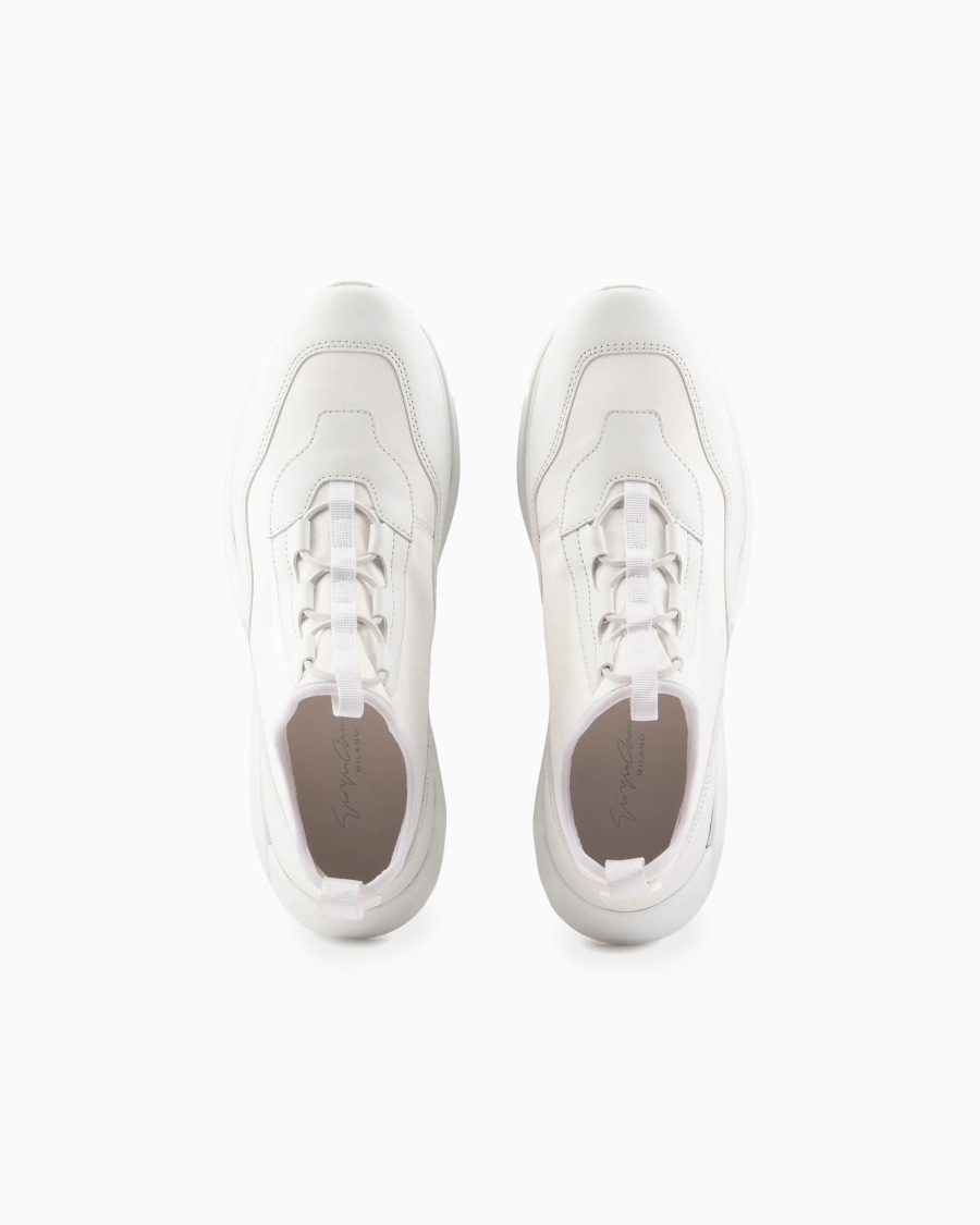 The world of armani SNEAKERS IN TESSUTO TECNICO E PELLE Affare Del Giorno