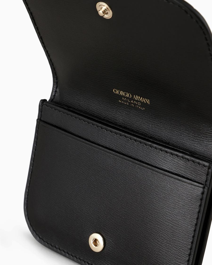 The world of armani PORTACARTE LA PRIMA IN PELLE PALMELLATA Offerta