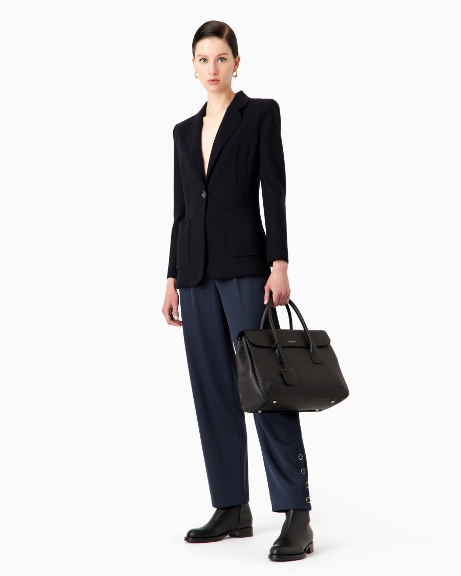 The world of armani GIACCA IN JERSEY DI PURO CASHMERE Online