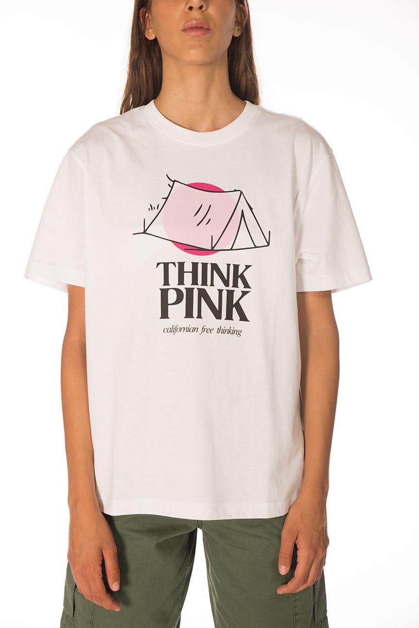 Think Pink T-shirt unisex manica corta tpm201s24 Promozione
