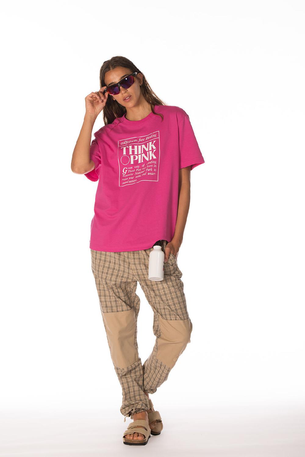 Think Pink T-shirt unisex manica corta tpm202s24 Qualità Garantita