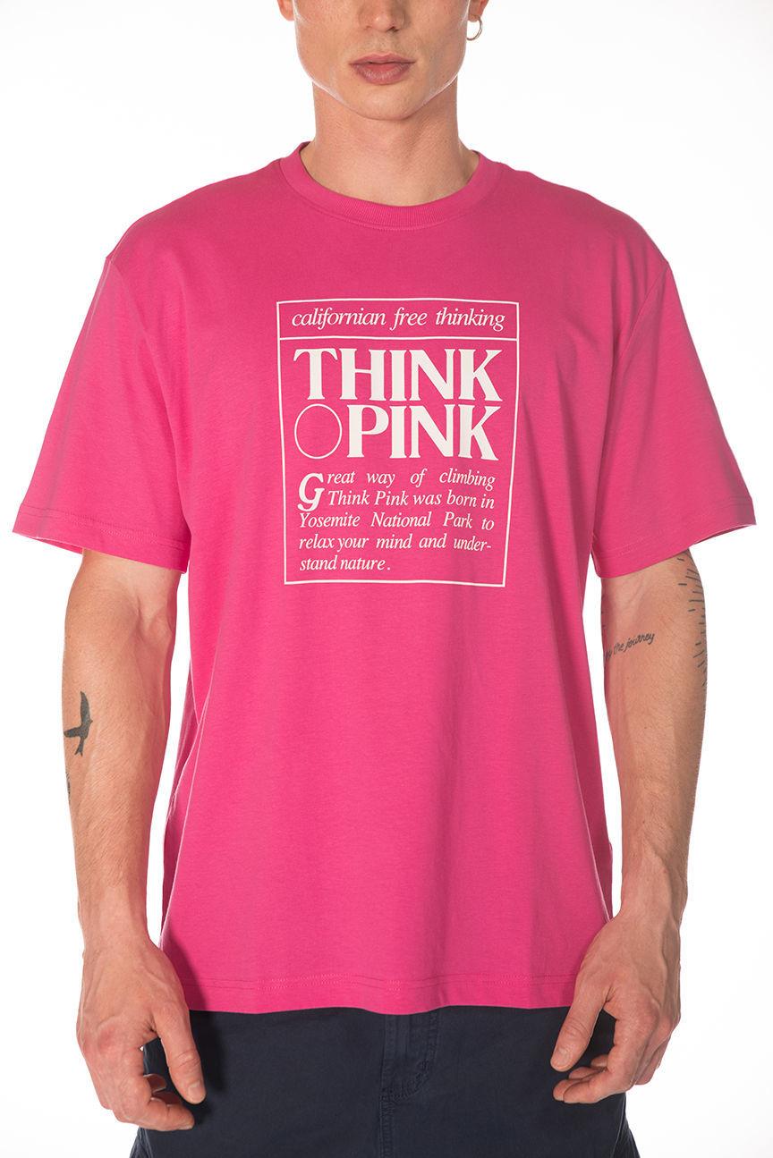 Think Pink T-shirt unisex manica corta tpm202s24 Qualità Garantita