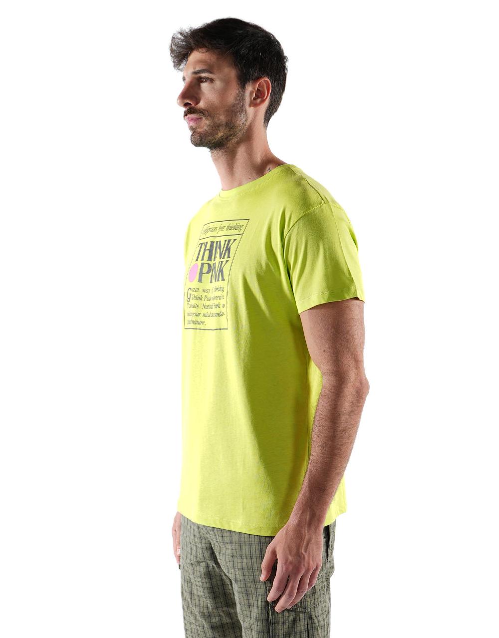 Think Pink T-shirt Uomo Manica Corta ss2200 Acquista Ora