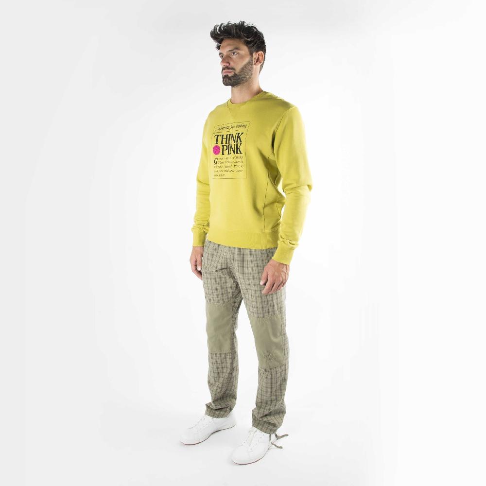 Think Pink Felpa Uomo Girocollo ss2000 Fino Al -60%
