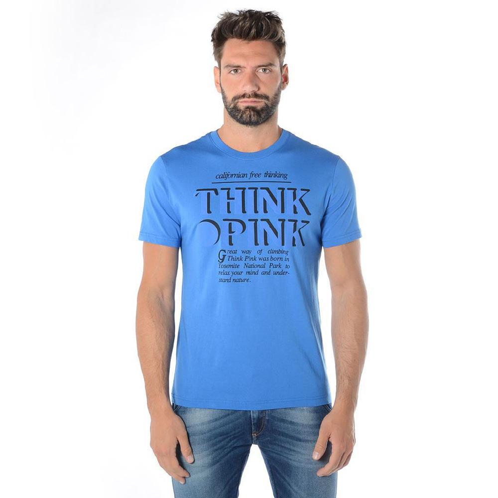 Think Pink T-shirt Uomo Manica Corta ss1900 Offerta