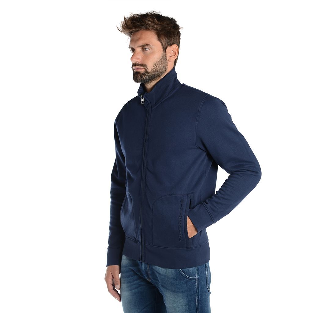 Think Pink Felpa Uomo Zip fw1804 Italia