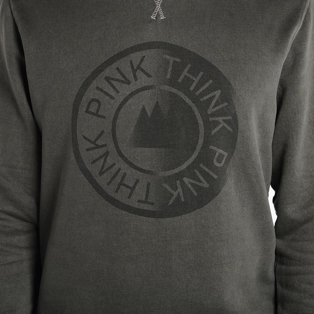 Think Pink Felpa Uomo con Cappuccio fw1805 2025