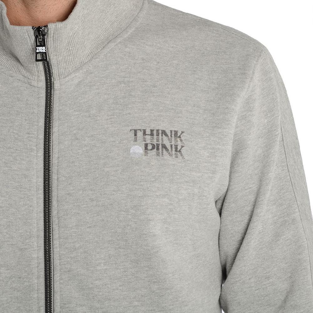 Think Pink Felpa Uomo Zip fw1811 In Linea