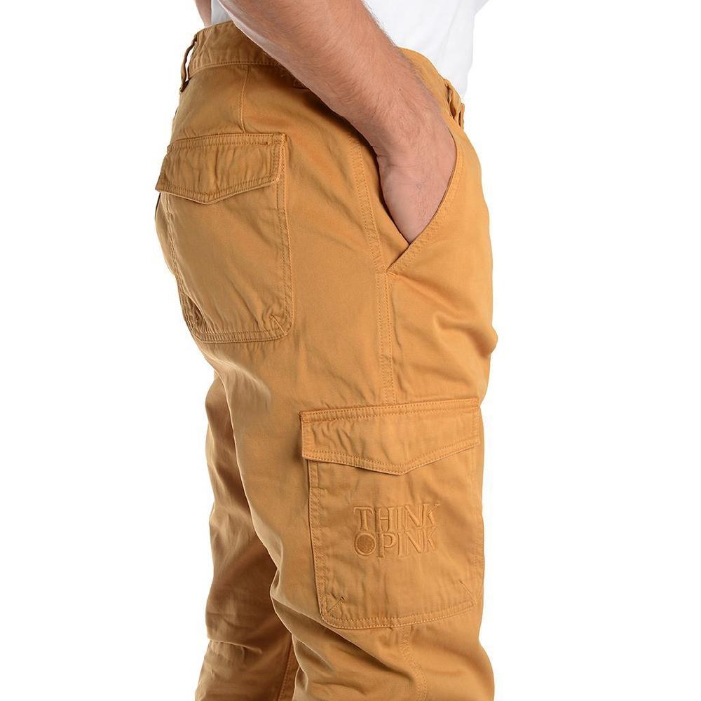 Think Pink Pantaloni Lunghi Uomo con Tasconi fw1801 Pezzi Unici