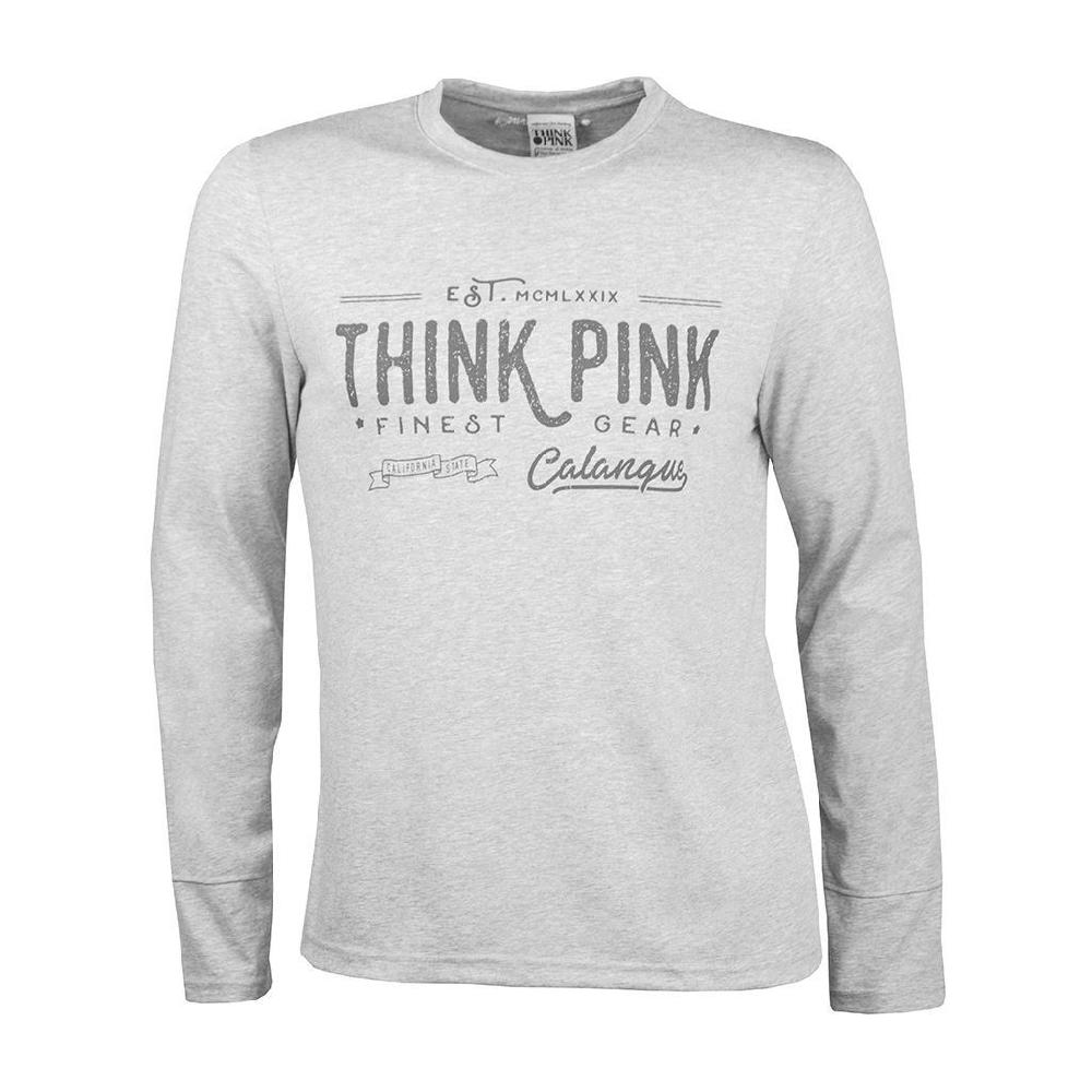 Think Pink T-shirt Uomo Manica Lunga fw1702 Acquista Ora