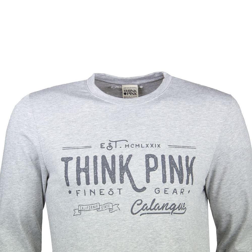 Think Pink T-shirt Uomo Manica Lunga fw1702 Acquista Ora