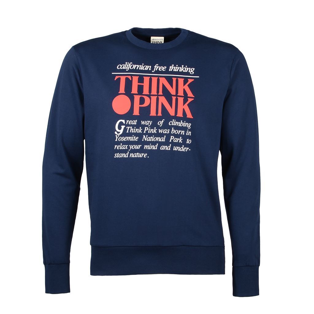Think Pink Felpa Uomo Girocollo ss1800 Shopping Online