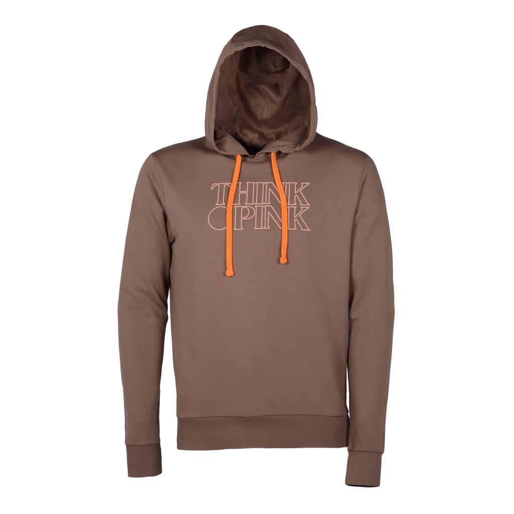 Think Pink Felpa Uomo con Cappuccio ss1801 Affare Del Giorno