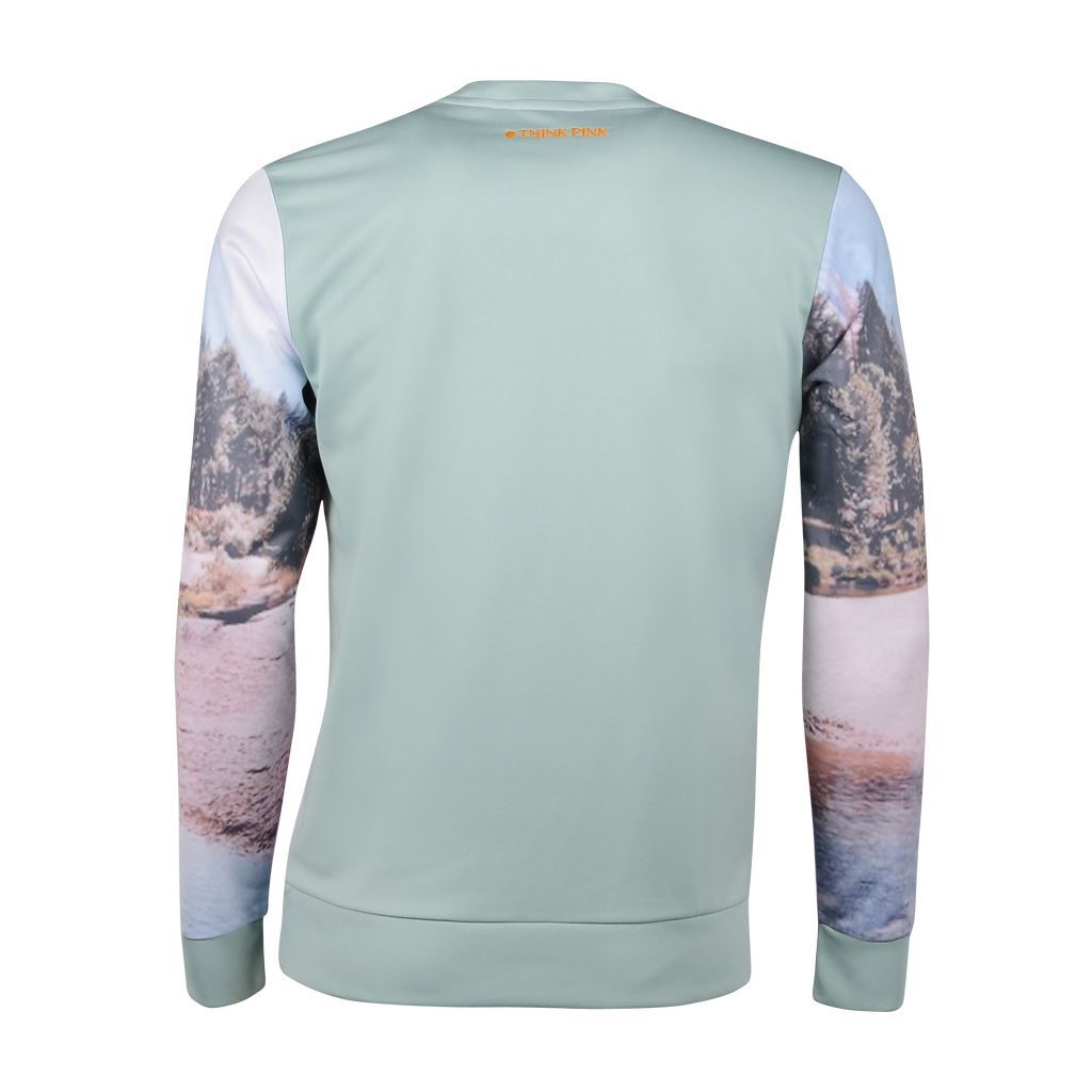 Think Pink Felpa Uomo Girocollo ss1802 Prezzo Ridotto