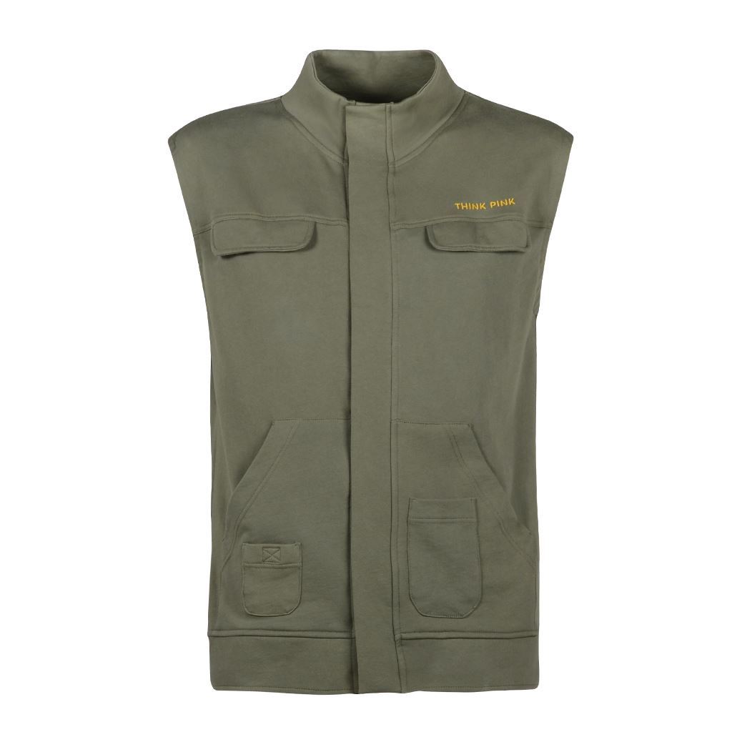 Think Pink Felpa Gilet Uomo ss1805 Novità