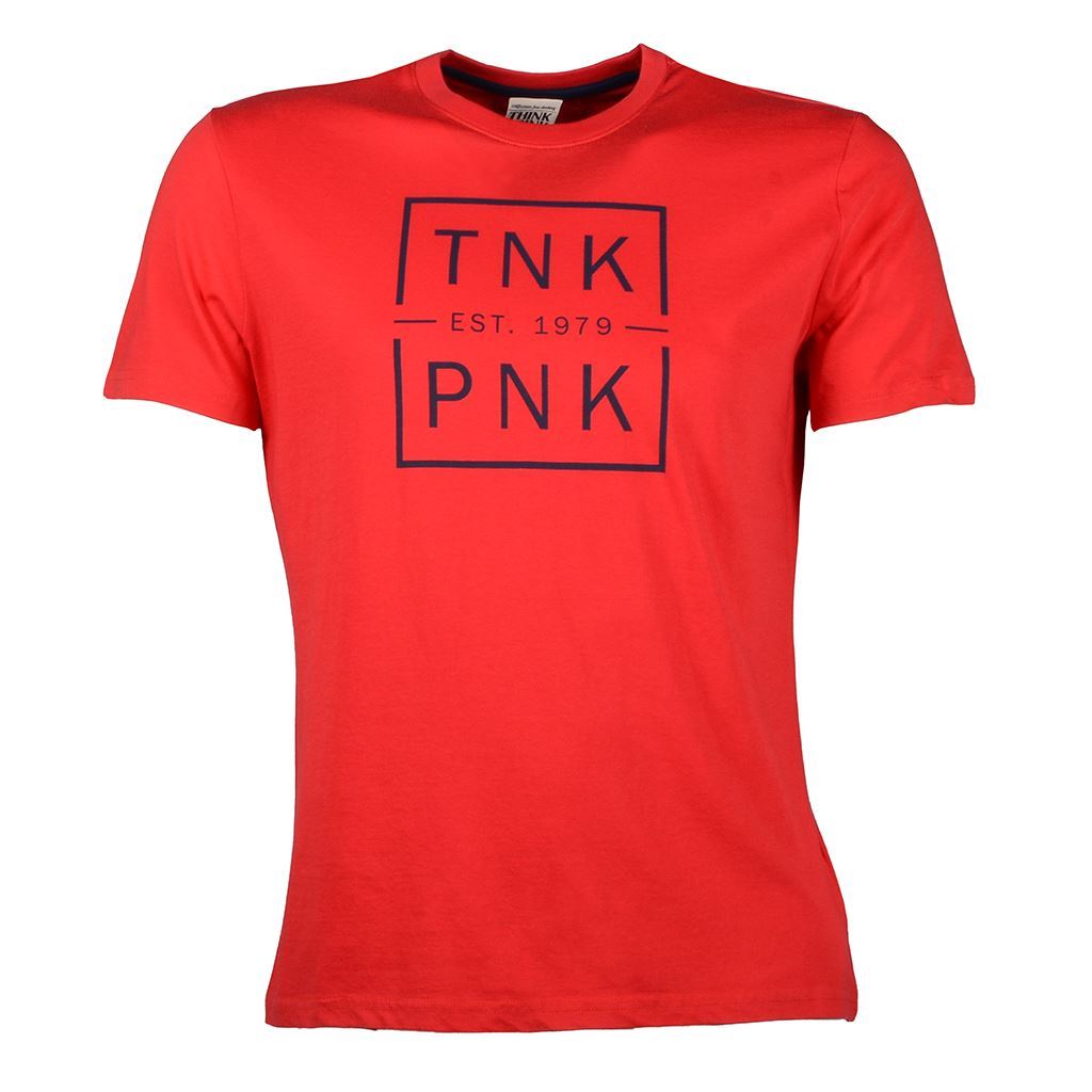 Think Pink T-shirt Uomo Manica Corta ss1813 Saldi
