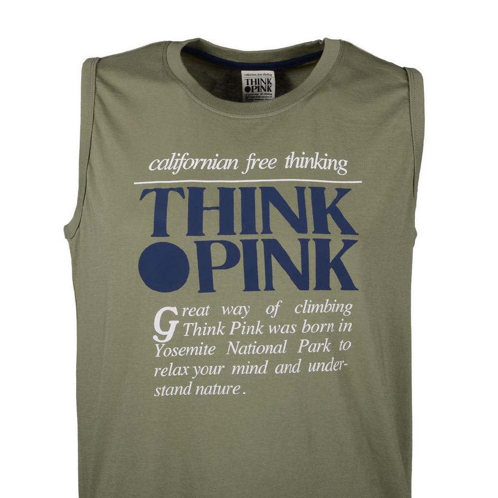 Think Pink Canotta Uomo ss1814 Offerte