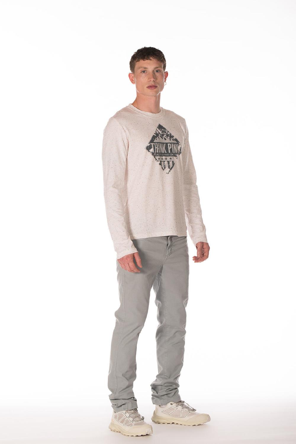 Think Pink T-shirt Uomo Manica Lunga fw1502 2025