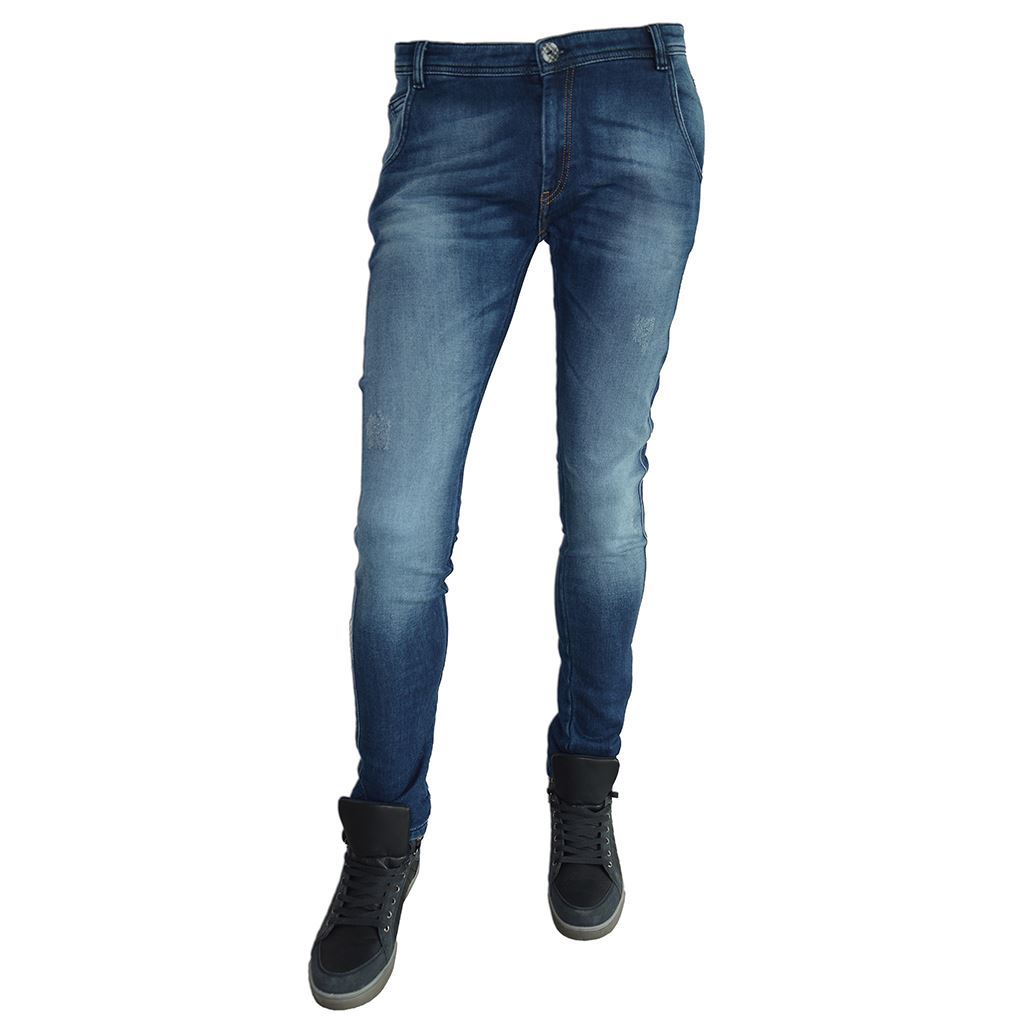 Think Pink Pantaloni Lunghi Uomo effetto denim fw1511 Spedizione Gratuita