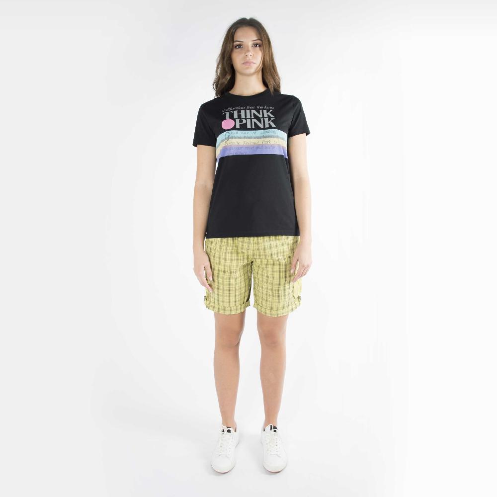 Think Pink T-shirt Donna Manica Corta ss2002 Online