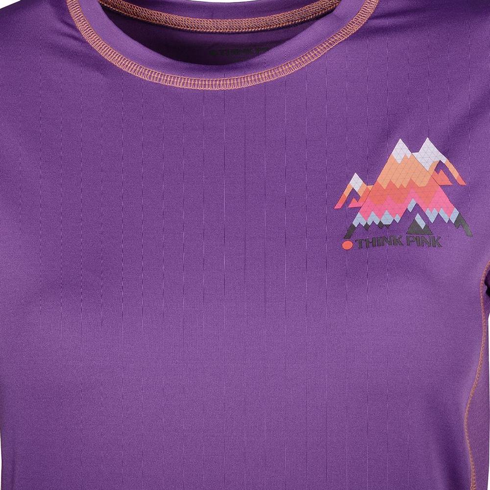 Think Pink T-shirt Donna Tecnica ss1811 Nuova