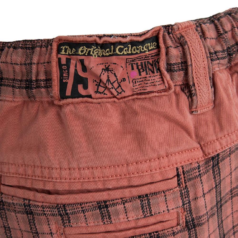 Think Pink Calanque Donna a Quadri fw1608 Fino Al -60%
