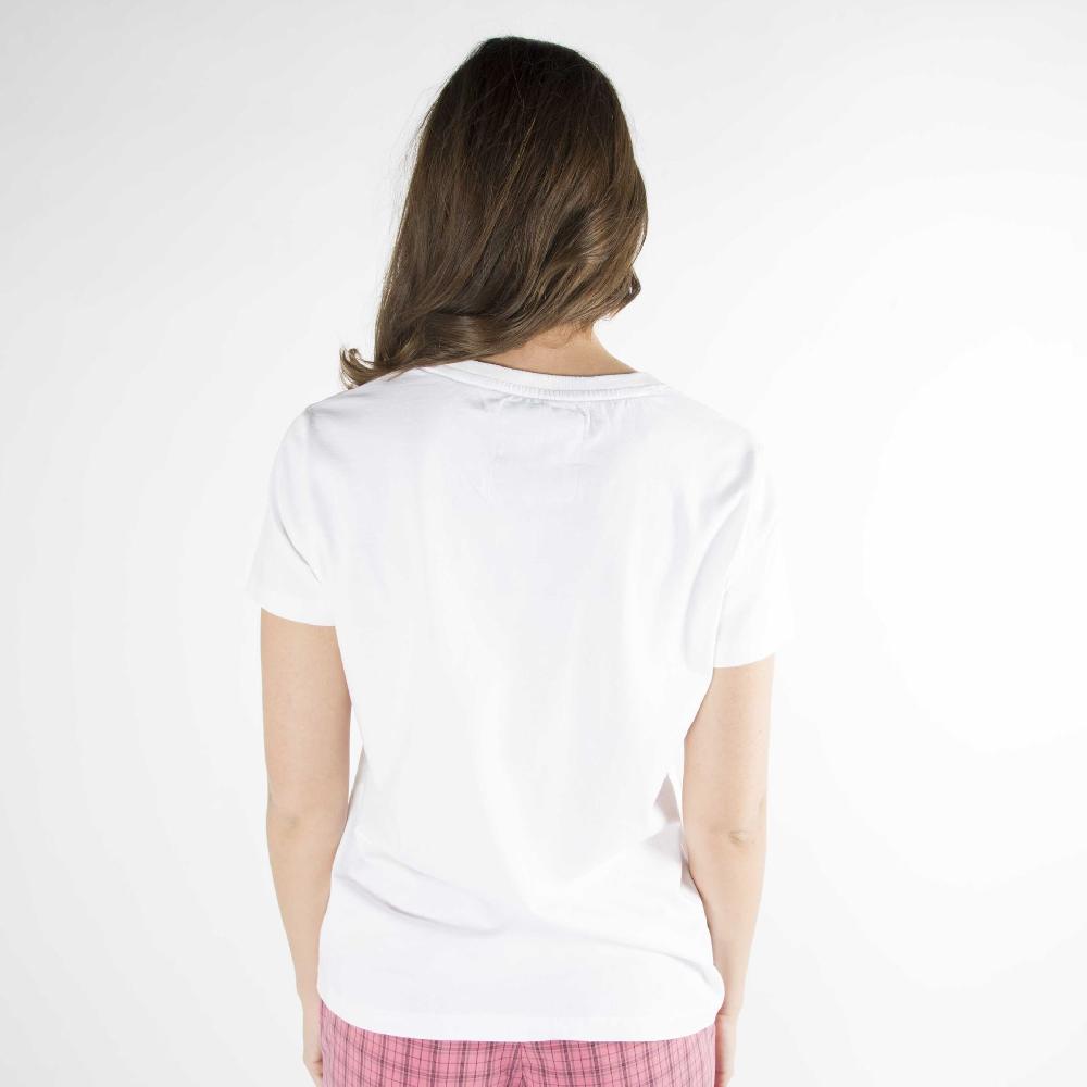 Think Pink T-shirt Donna Manica Corta ss2000 Economico