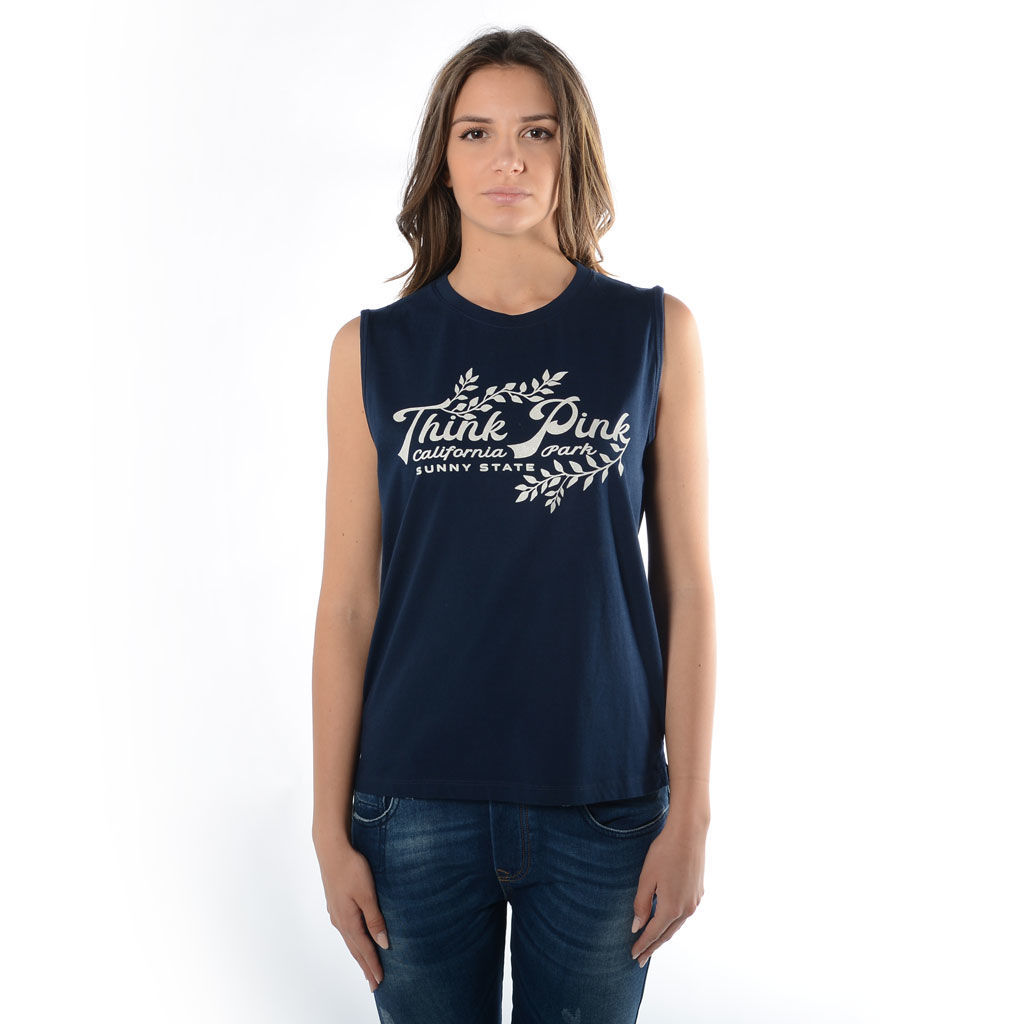 Think Pink Canotta Donna ss1905 Vendita Economica