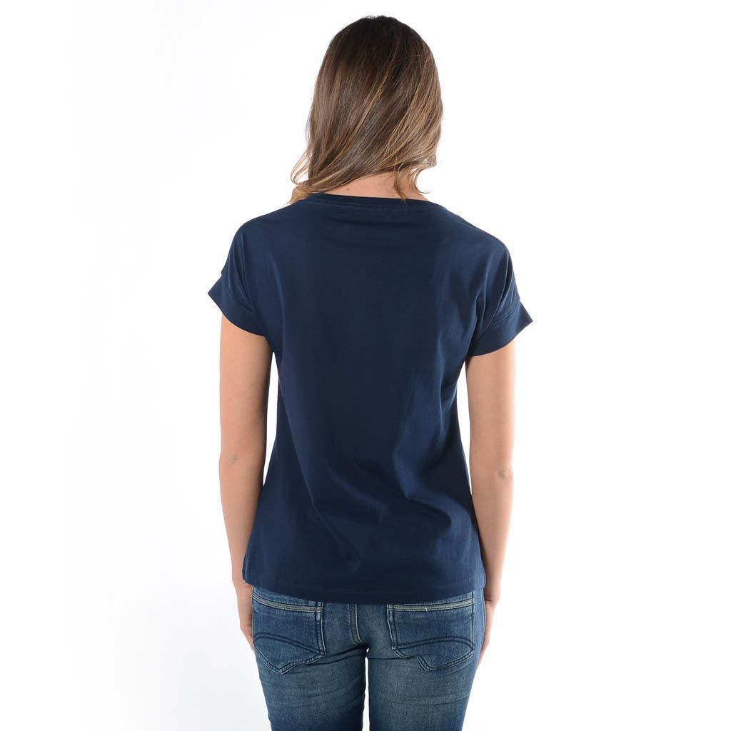 Think Pink T-shirt Donna Manica Corta ss1907 Saldi Di Fabbrica