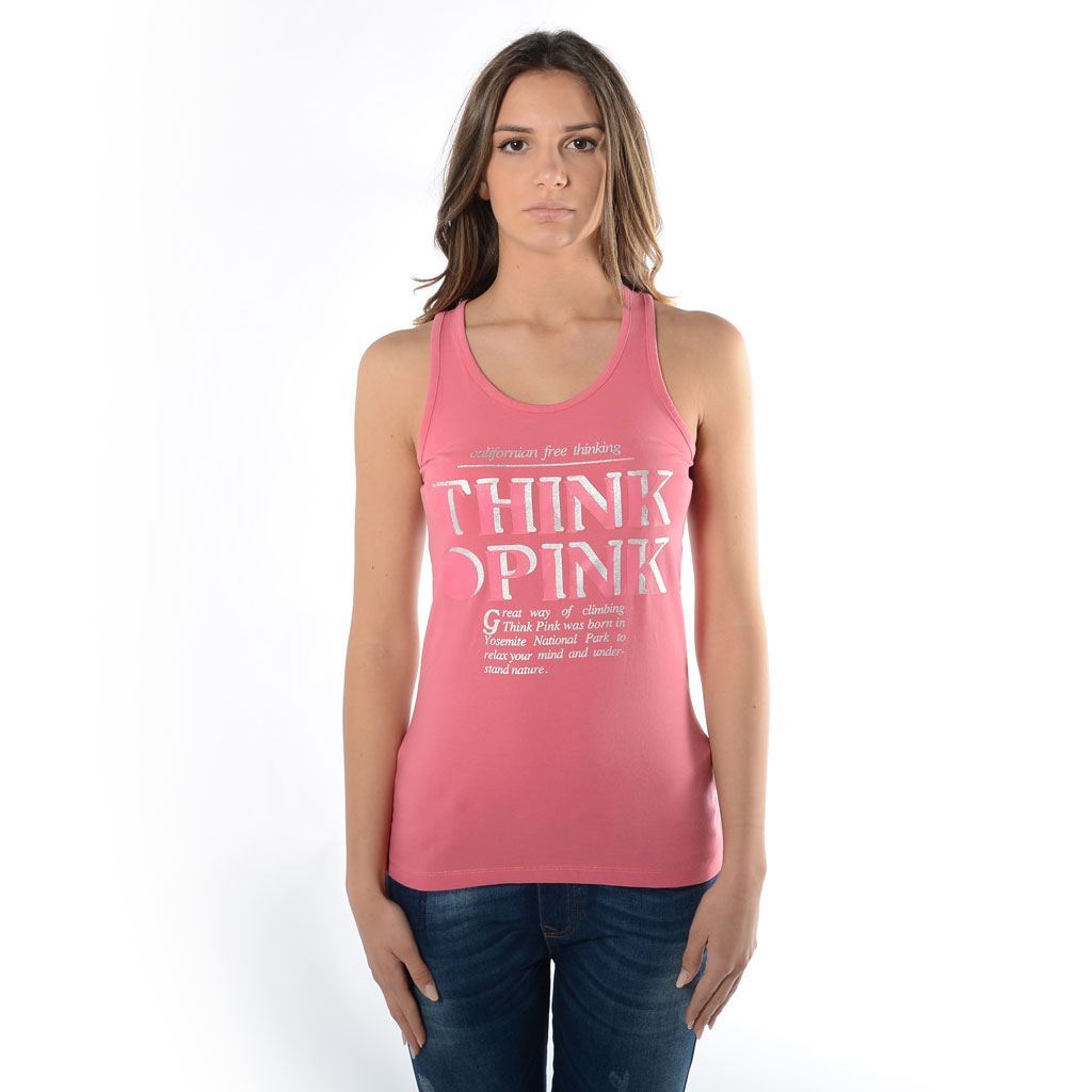 Think Pink Canotta Donna ss1914 Vendite Flash