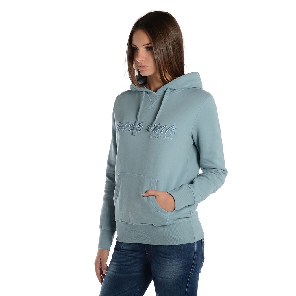 Think Pink Felpa Donna con Cappuccio fw1802 Ritorno libero