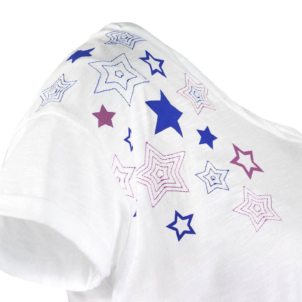 Think Pink T-shirt Donna Manica Corta ss1710 Prezzo Ridotto