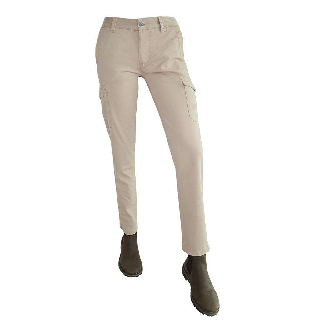 Think Pink Pantaloni Lunghi Donna con Tasconi fw1500 Presa