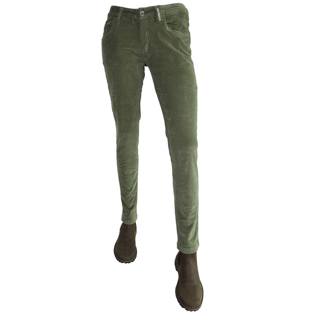 Think Pink Pantaloni Donna Velluto fw1504 Offerta