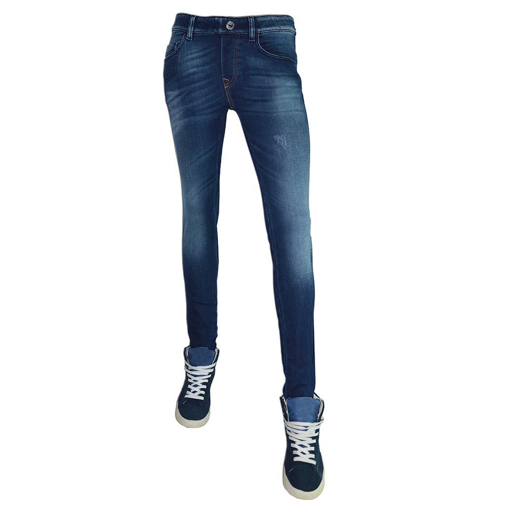 Think Pink Pantaloni Donna Denim fw1505 Economico