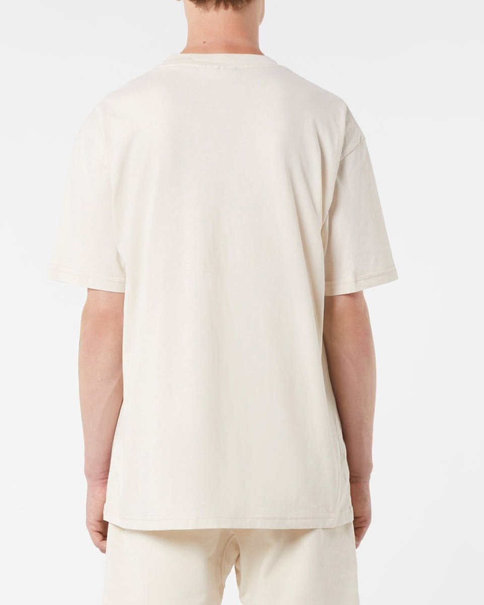 Vision Of Super SAND T-SHIRT WITH EMBROIDERED FLAMING HEART Fino Al -60%