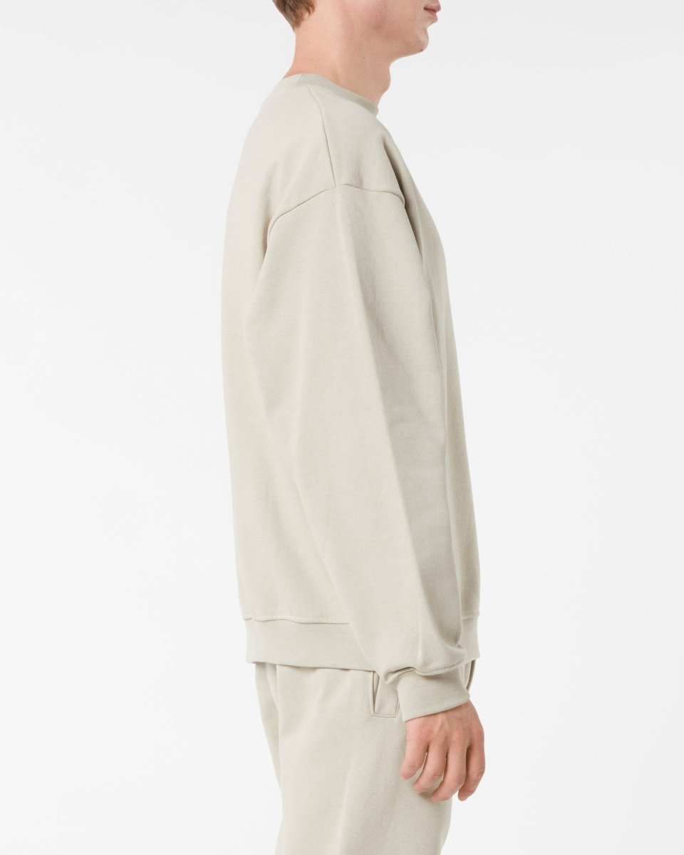 Vision Of Super LONDON FOG CREWNECK WITH EMBROIDERED FLAMING HEART Shopping Online